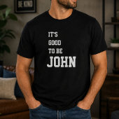 Leuke Persoonlijke Alles Ging Goed Met John Verjaa T-shirt