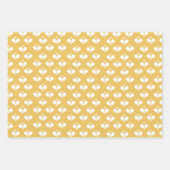 Leuke Pickleball Paddles en Ball Blue Groen Geel Inpakpapier Vel (Voorkant 3)