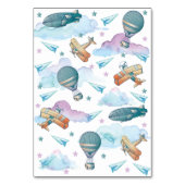 Leuke Pilot Teddy Bear Verjaardag of Baby shower Kaart (Achterkant)