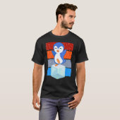 Leuke Pinguïn Pinguïn Dag T-shirt (Voorkant volledig)