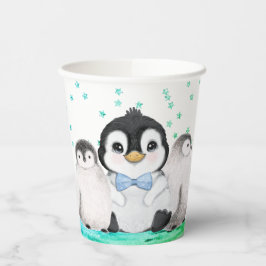 Leuke Pinguïn Verjaardag Papieren Bekers