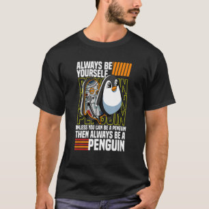Leuke pinguïn voor kinderen altijd een pinguïn zij t-shirt