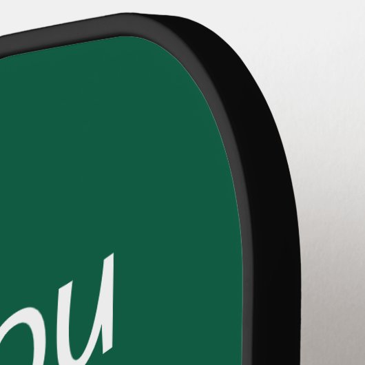 Leuke Pinguins Squad Kerstmis Pickleball Paddle (Links Detail)