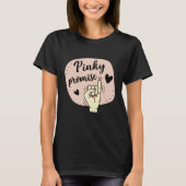 Leuke Pinky Belofte Beste Vriend Familie Vriendsch T-shirt (Voorkant)