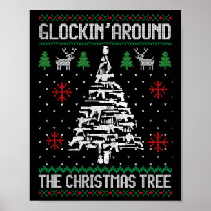 Leuke Pistolen Lelijke Kerst S voor Pistool liefhe Poster