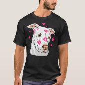 Leuke Pit Bull Pitbull Mam Pittie Papa Apbt Pitbul T-shirt (Voorkant)