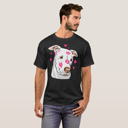 Leuke Pit Bull Pitbull Mam Pittie Papa Apbt Pitbul T-shirt (Voorkant volledig)