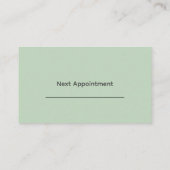 Leuke Pit Bull Terrier Pet Groomer Spa afspraak Visitekaartje (Achterkant)