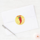 Leuke pittige voedsel sticker (Envelop)
