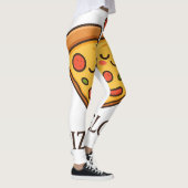 Leuke Pizza Liefde Sticker Leggings (Rechts)