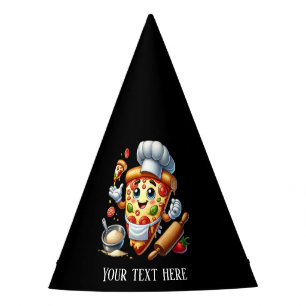Leuke pizza liefhebbers feest aanpasbaar feesthoedjes