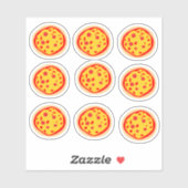 Leuke Pizza Sticker (Vel)