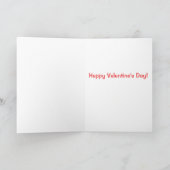 Leuke Pizza van mijn Humor van de Liefde van de Feestdagen Kaart (Binnen)