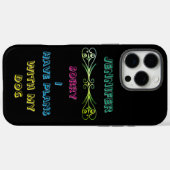 Leuke plannen met een geliefde hond Case-Mate iPhone case (Achterkant (horizontaal))