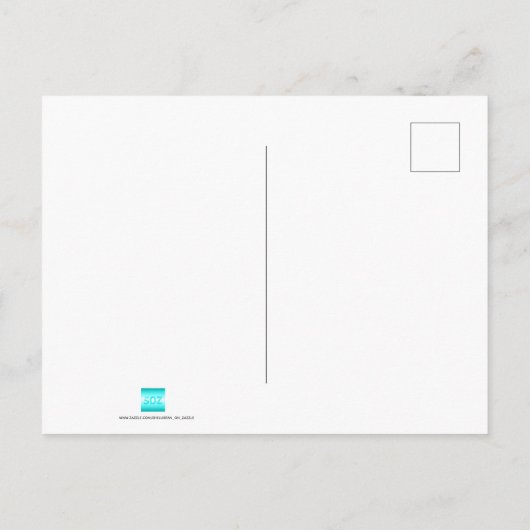 Leuke Play Button over je foto Briefkaart (Achterkant)