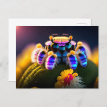 Leuke pluizige spin, Postcrossing