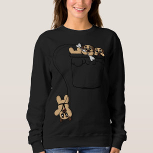 Leuke Pocket Pugs Classic T-Shirt 722