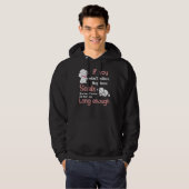 Leuke poedel liefde hoodie (Voorkant volledig)