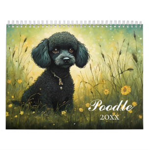 Leuke poedels kalender