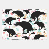 Leuke poepende hond inpakpapier vel (Voorkant 2)