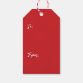 Leuke Poes Katmis Katten Kerstboom Op Maat Cadeaulabel (Achterkant)