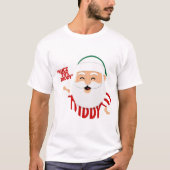 Leuke poging diddy santa t-shirt (Voorkant)