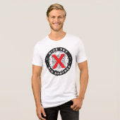 Leuke Poging Grote Broer Anti Digitale ID Tri-Blend Shirt (Voorkant volledig)