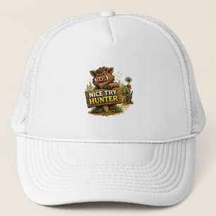 Leuke poging jager trucker pet