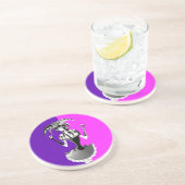 Leuke Poker Spelen Jester Zandsteen Onderzetter (Zijkant)