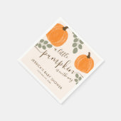 Leuke pompoen eucalyptus Herfst Baby shower Servet (Hoek)