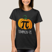 Leuke Pompoen Pi Halloween Kostuum Wiskunde Dag Si T-shirt (Voorkant)