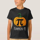 Leuke Pompoen Pi Halloween Kostuum Wiskunde Dag Si T-shirt (Voorkant)