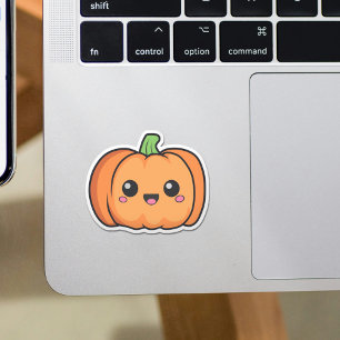 Leuke pompoen Sticker