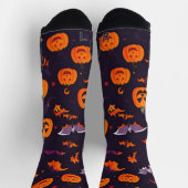 Leuke pompoenen en vleermuizen sokken (Top)