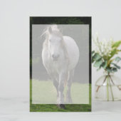 Leuke pony foto briefpapier (Staand voorkant)