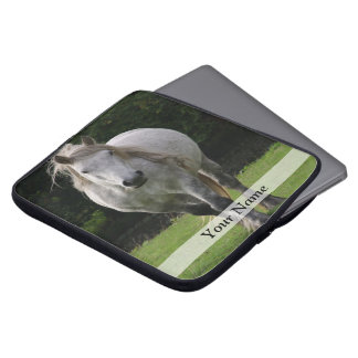 Leuke pony foto laptop sleeve
