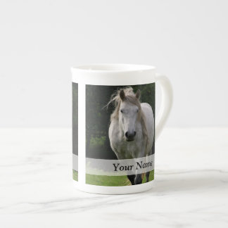Leuke pony foto porselein kop