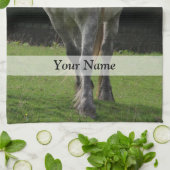 Leuke pony foto theedoek (Gevouwen)