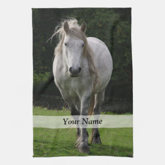 Leuke pony foto theedoek