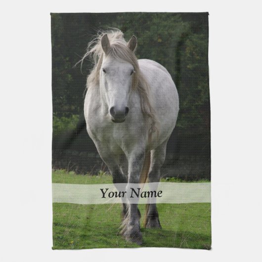 Leuke pony foto theedoek (Verticaal)