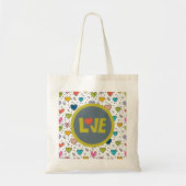 Leuke Pop Art Style Tote Bag (Voorkant)