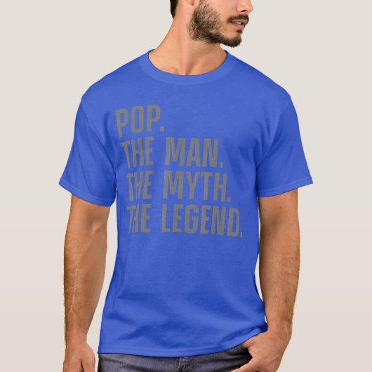 Leuke Pop-design voor opa van kleinkind T-shirt (Voorkant)