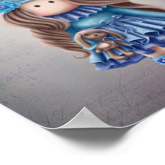 Leuke Pop Illustratie Poster (Hoek)