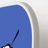 Leuke pop kunst stripverhaal stijl callout logo pickleball paddle (Links Detail)