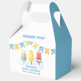 Leuke Popcicle klaar om pop Ice Cream Baby shower Bedankdoosjes