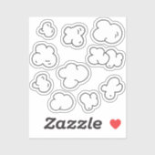 Leuke POPCORN Stickers (Vel)