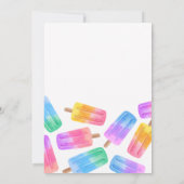 Leuke Popsicle Pop Kom Op Kids Aangepaste Verjaard Kaart (Achterkant)