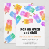 Leuke Popsicle Pop Kom Op Kinderen 5e Verjaardag Kaart (Voorkant / Achterkant)