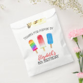 Leuke Popsicles Custom Verjaardag Favor Bag Bedankzakje (Gezegeld)