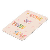 Leuke positieve Motivatie flexibele fotomagneet Magneet (Linkerzijde)